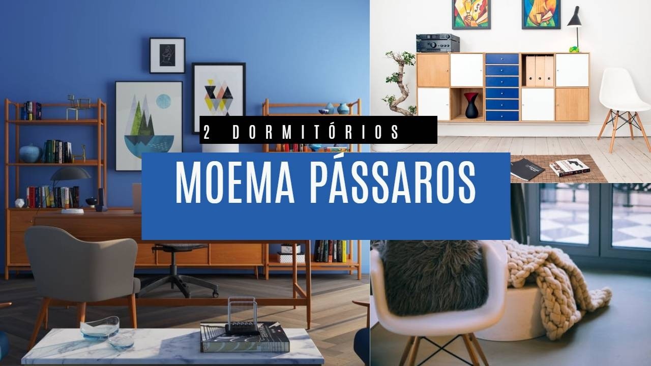 MOEMA PÁSSAROS  Apartamento  com 2 dormitórios  mobiliado e reformado Locação 
