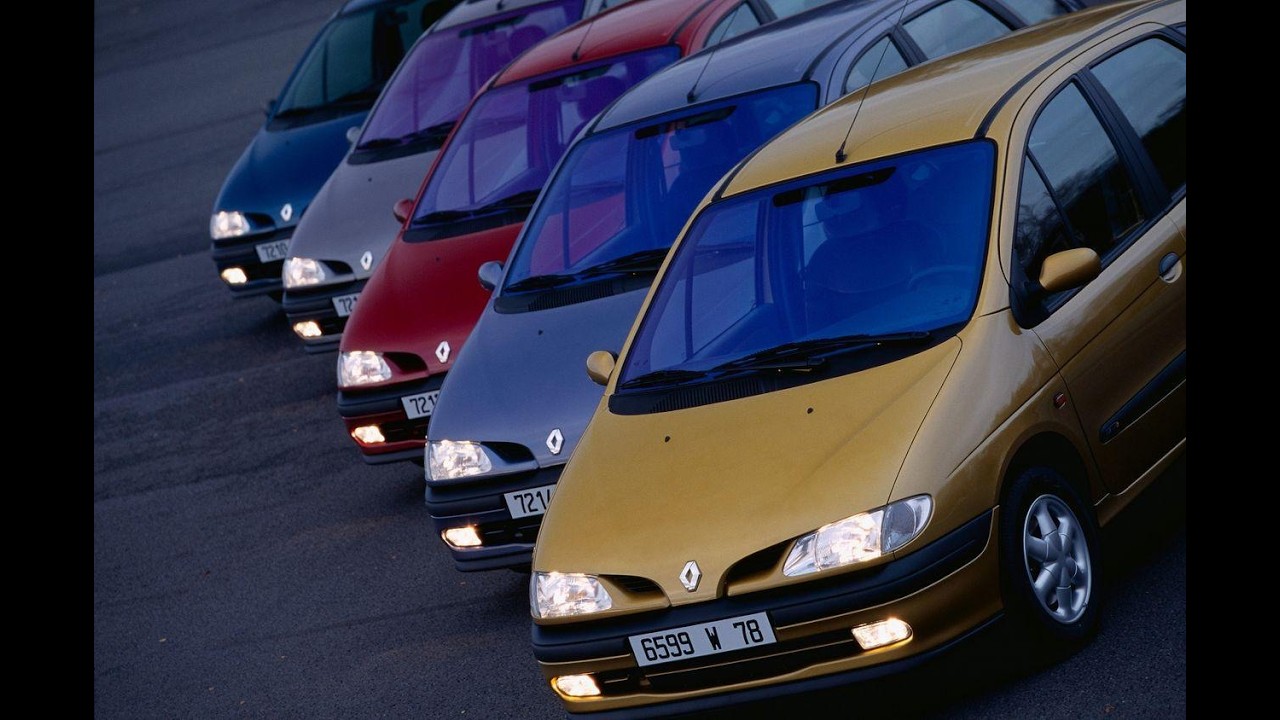 Az első francia fecske, RENAULT MÉGANE SCÉNIC 1996