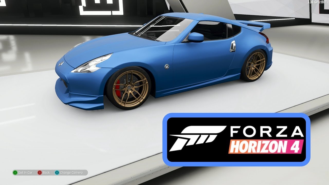 Forza Horizon 4 - 2010 Nissan 370Z - Customize and Drive