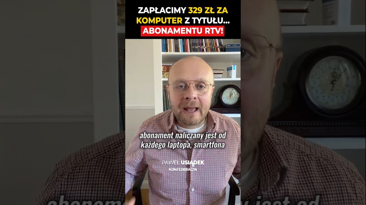 329 zł za komputer z tytułu abonamentu RTV! #shorts