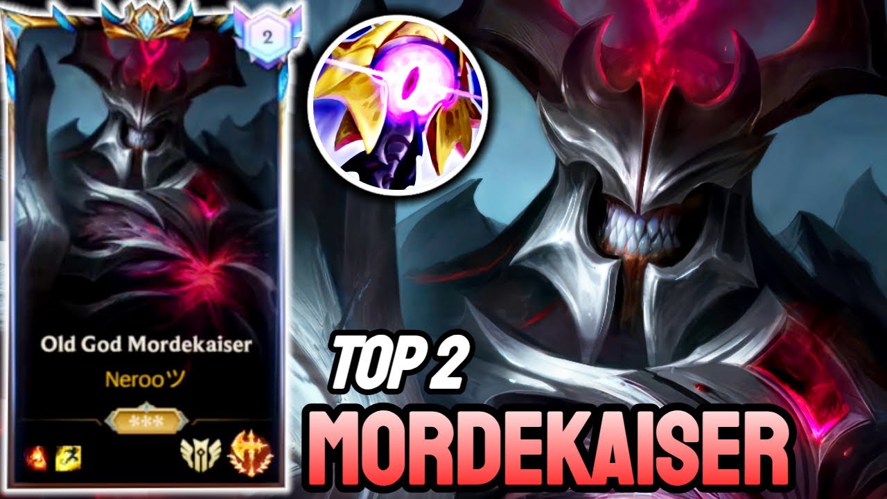 WILD RIFT MORDEKAISER - TOP 2 MORDEKAISER GAMEPLAY - CHALLENGER RANKED