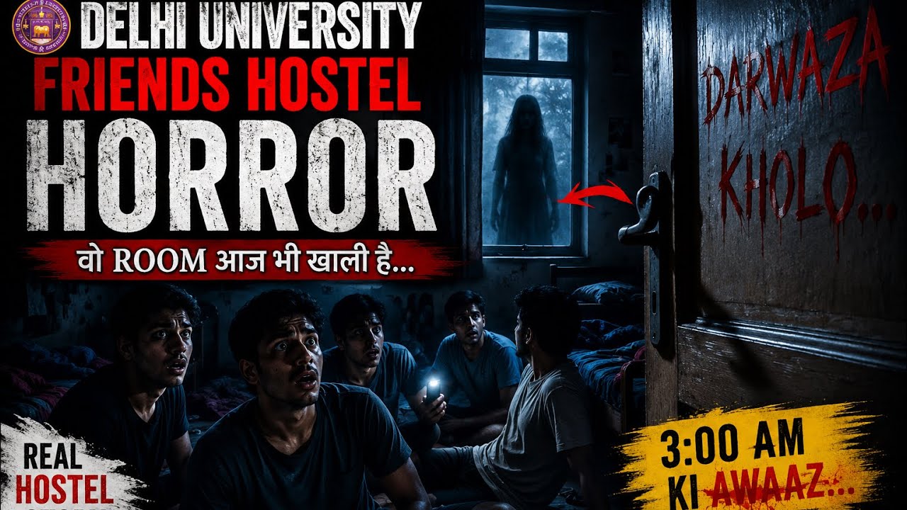 Delhi University hostel horror story #horror stories #horrorreels 