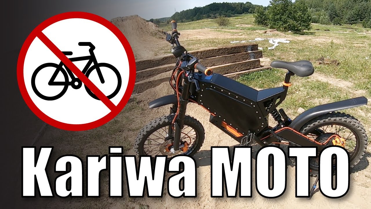TO już nie jest Rower!! Kariwa MOTO ponad 10kW