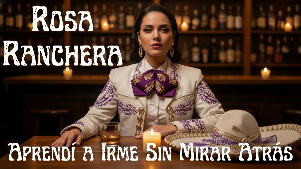 Aprendí a Irme Sin Mirar Atrás | Ranchera Clásica | Rosa Ranchera