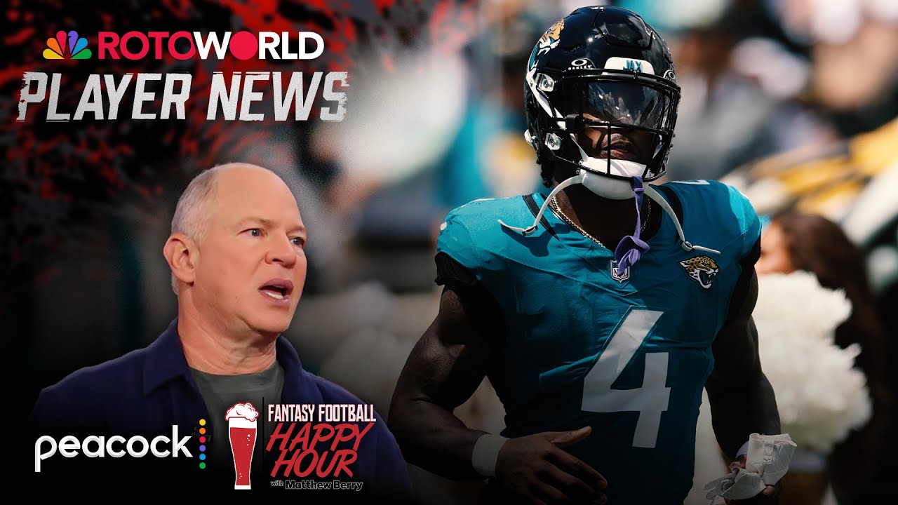Impact of Jaguars trading Tank Bigsby to Eagles | Fantasy Football Happy Hour | NFL on NBC