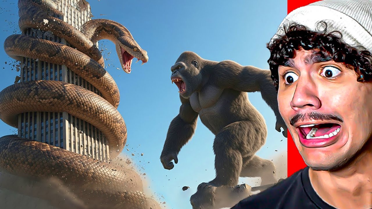 Reagindo a KING KONG VS TITANBOA – BATALHA ÉPICA @thesmallworld-BG