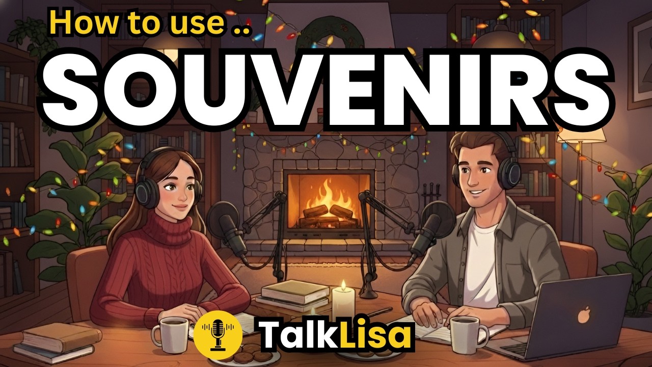 How to Talk About Souvenir Shopping in English | English Podcast for Speaking Fluency