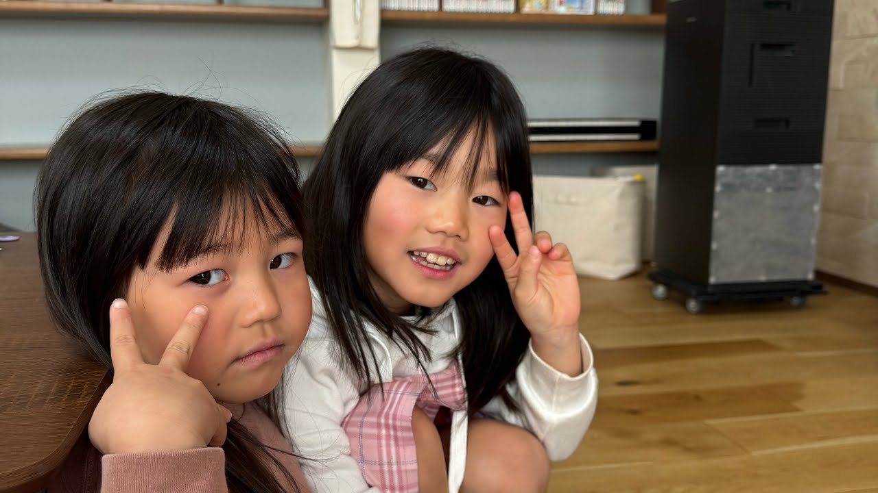 はな、あさのシール交換1
