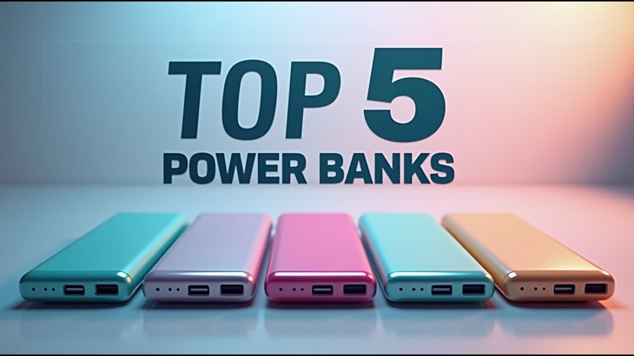 ✅Top 5 Best power Banks of 2025