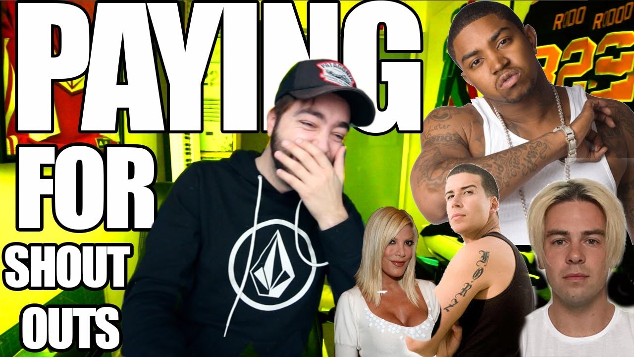 PAYING CELEBRITIES FOR SHOUT OUTS!