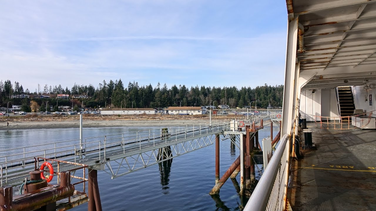 Queen of Burnaby ferry horn & announcements