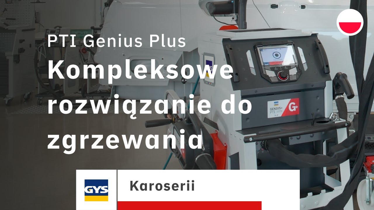 PTI Genius Plus - Kompleksowe rozwiązanie do zgrzewania punktowego