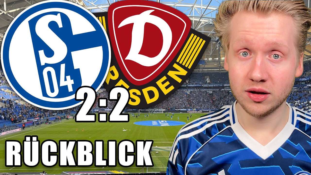SCHALKE vs. DRESDEN  2:2 Rückblick | DAS MUSST DU GEWINNEN! | 21. Spieltag