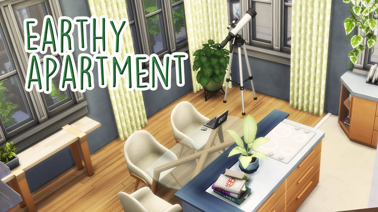 Sims 4 | Apartment Renovation | Earthy Apartment