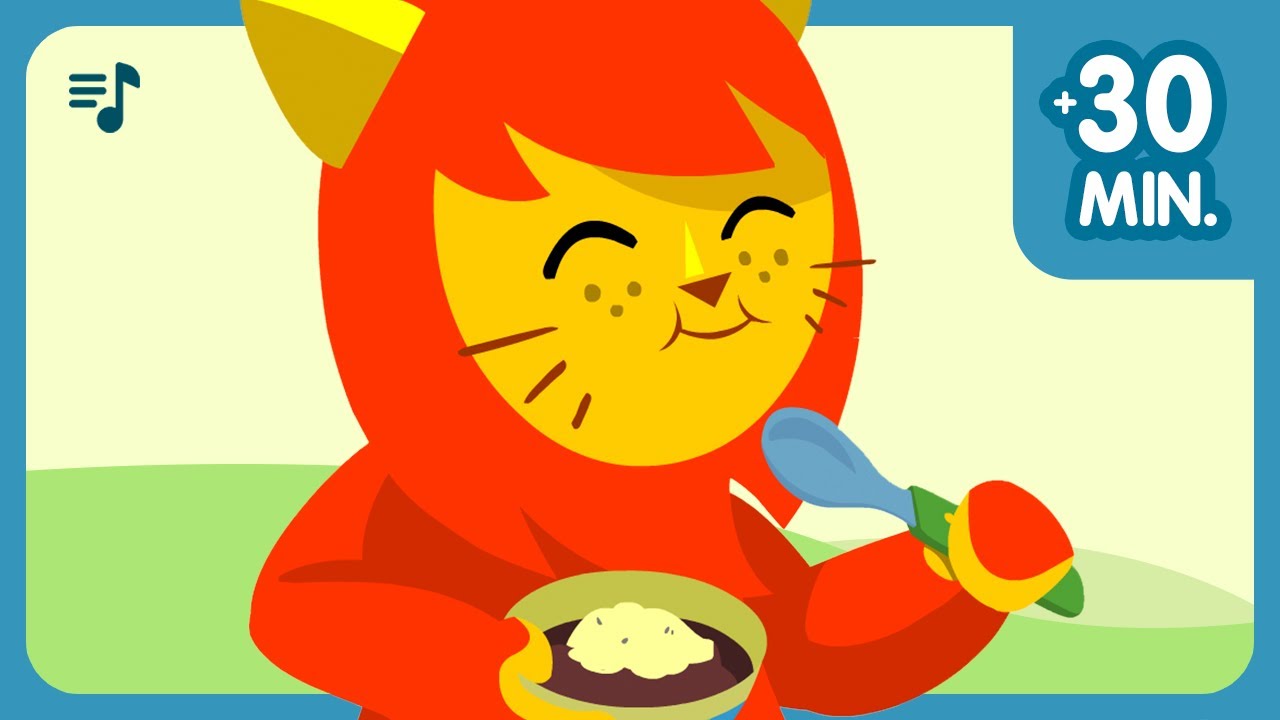 Canción para la hora de comer y más música infantil para niños | Nene León