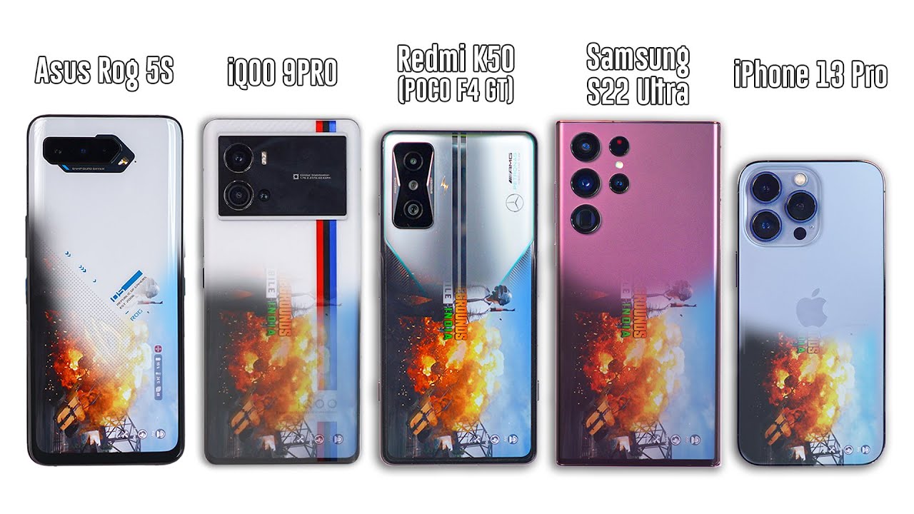 The Unexpected Result of The Most Powerful Phones - BGMI Comparison
