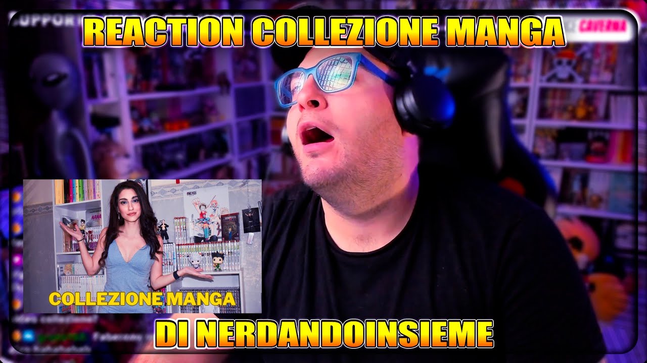 Reaction VIDEO COLLEZIONE MANGA @NerdandoInsieme