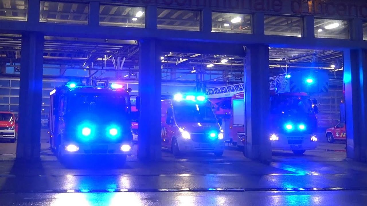 [ALARM + AIRHORN] Départ Incendie - IILE SRI Liège