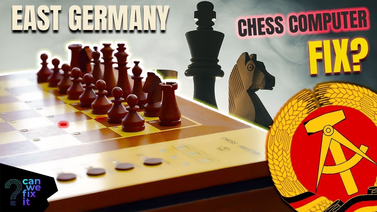 I Restored a Broken DDR Chess Computer That Actually Works