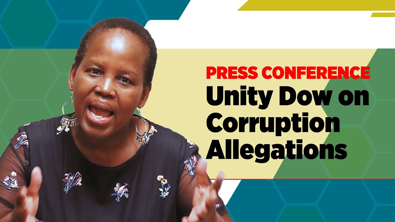 Unity Dow on Corruption Allegations