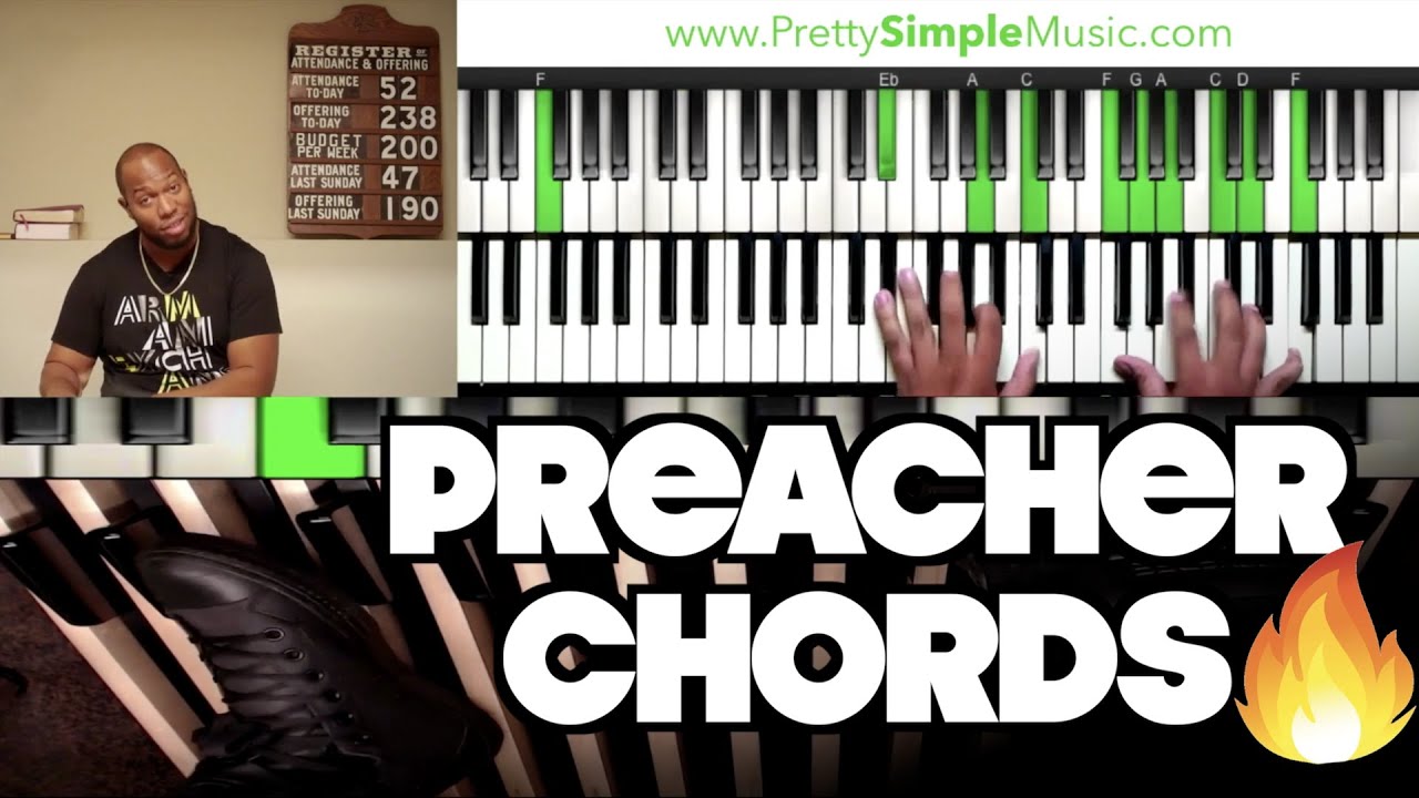 Сыграйте «Preacher Chords» во ВСЕХ 12 тональностях | Орган