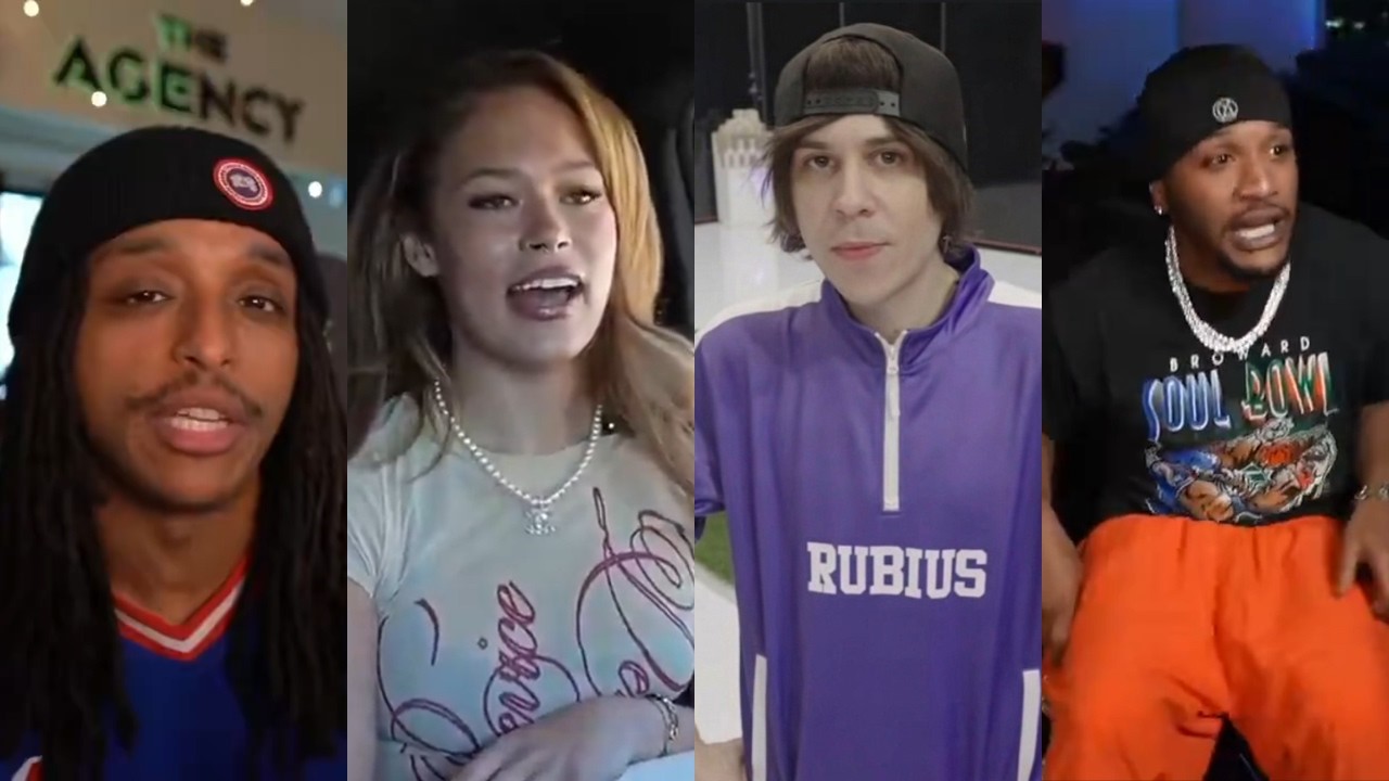 Streamers REACT to Rakai Getting Racist HATE from Spanish Community