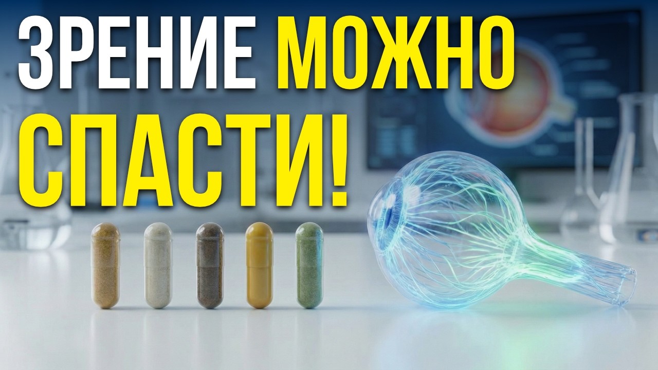 5 БАДов которые улучшат зрение при глаукоме по данным исследований