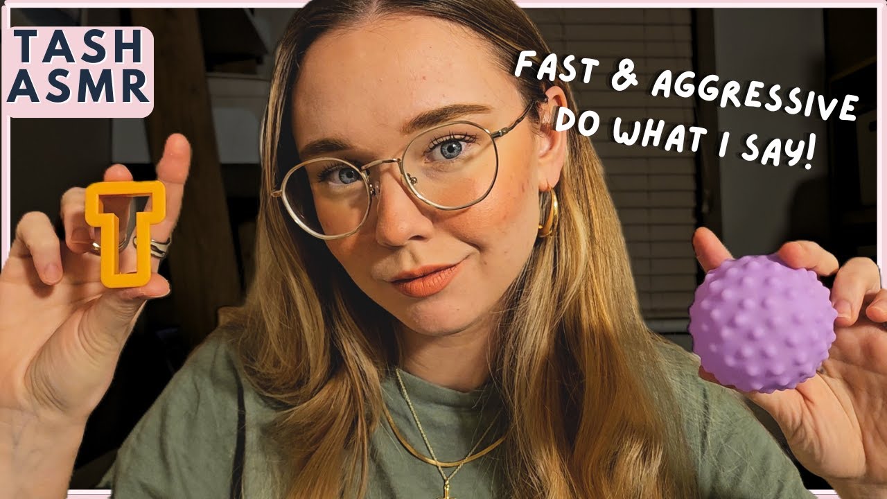 ASMR Fast and Aggressive Triggers