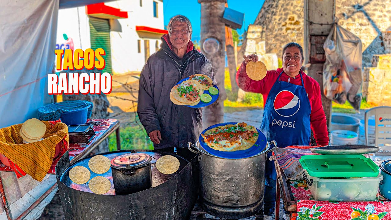 Tacos en el Rancho | Así de Sabroso se come Al Estilo Michoacán