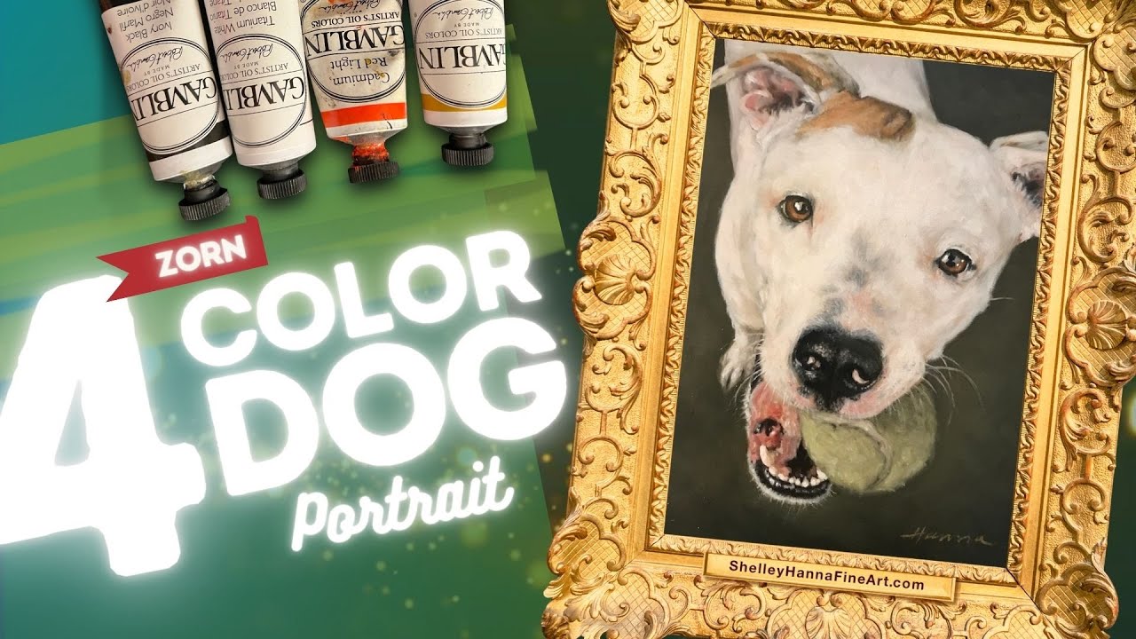 Oil Painting Tips | PET PORTRAIT Painting FUR