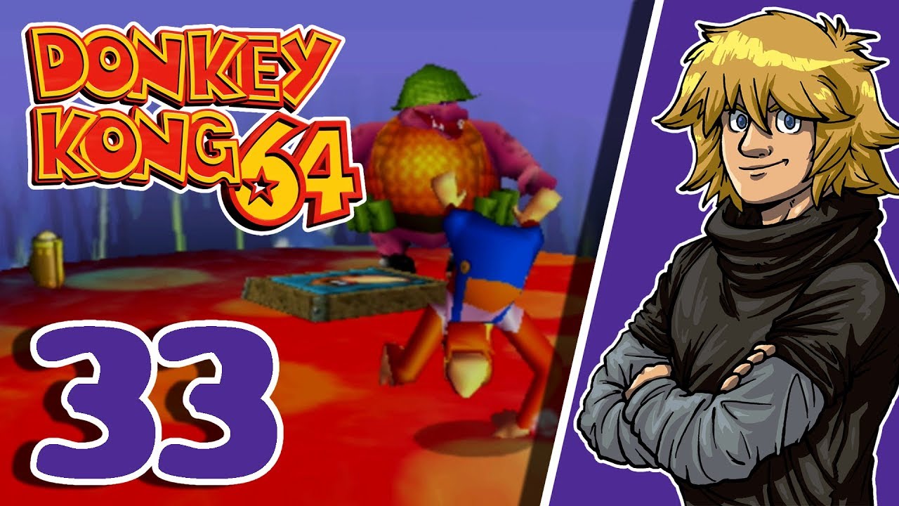 Let's Replay Live Donkey Kong 64 [German][#33] - Innen und auf dem Pilz!
