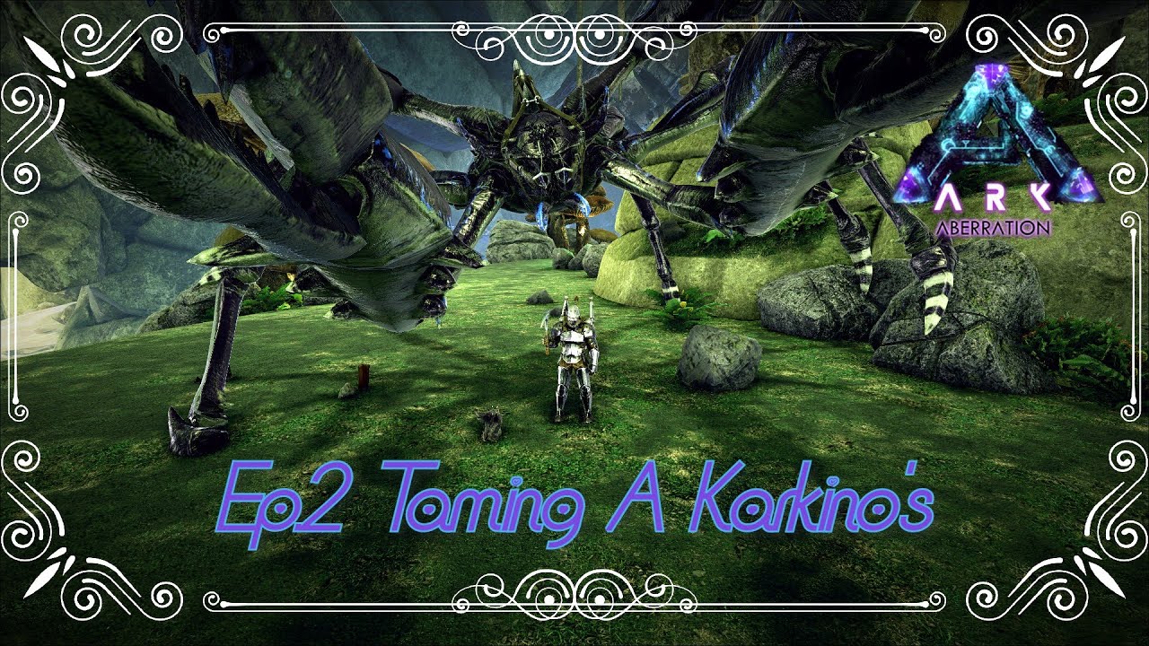 Ark Aberration Solo Lestplay Ep2: Taming a Karkinos