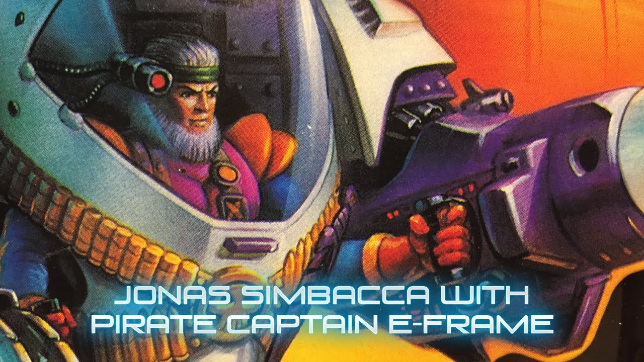 Jonas Simbacca with Pirate Captain E-frame