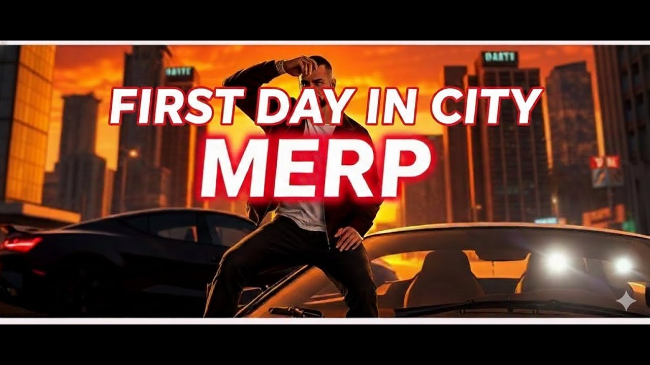GTA V MERP role play | First Day In City | Day 1