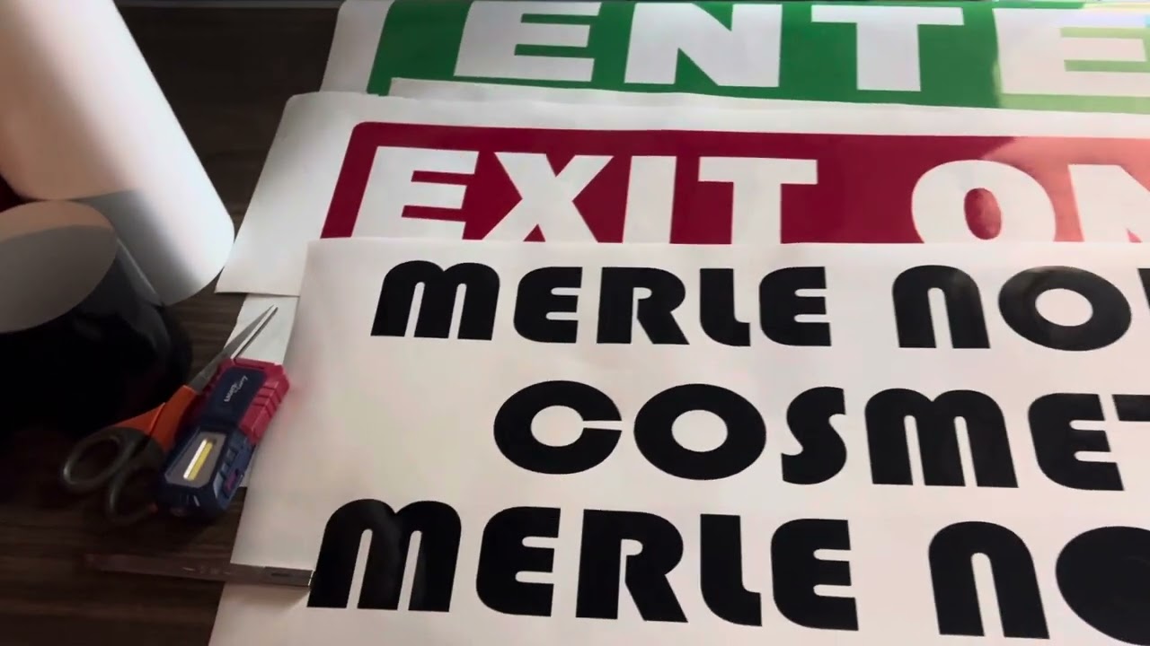 Premium Cut Cast Vinyl