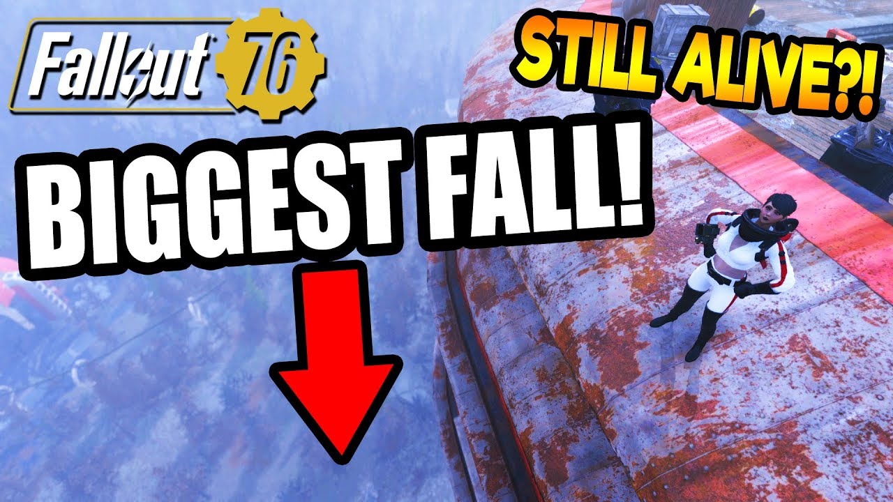 BIGGEST JUMP! SURVIVED! Part 21 | Funny Fallout 76 Gameplay