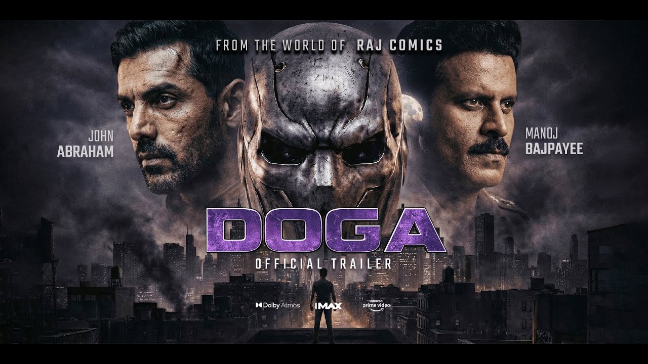 John Abraham as DOGA | Manoj Bajpayee | Raj Comics | AI Trailer #aitrailer #johnabraham #aifilm #ai