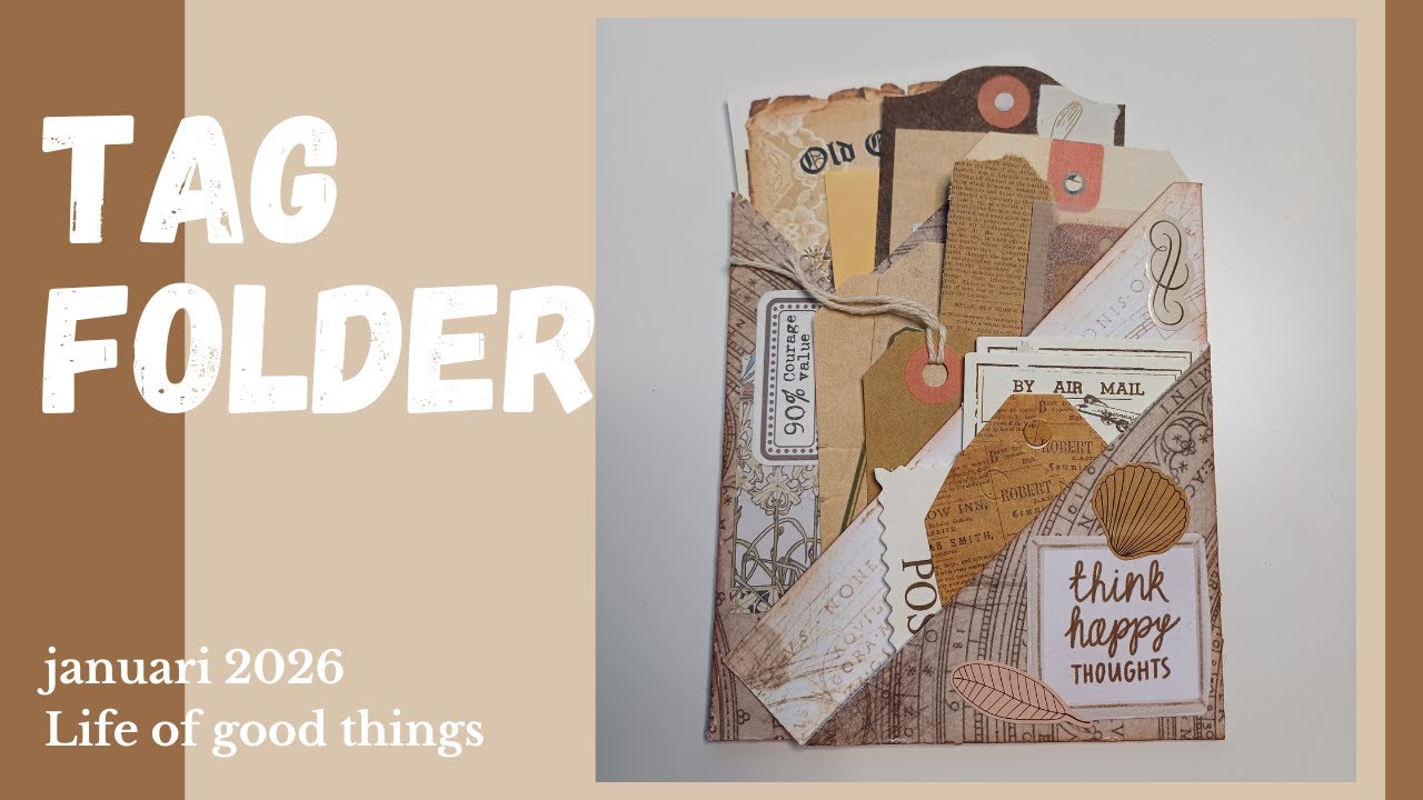 DIY Tag folder Januari 2026
