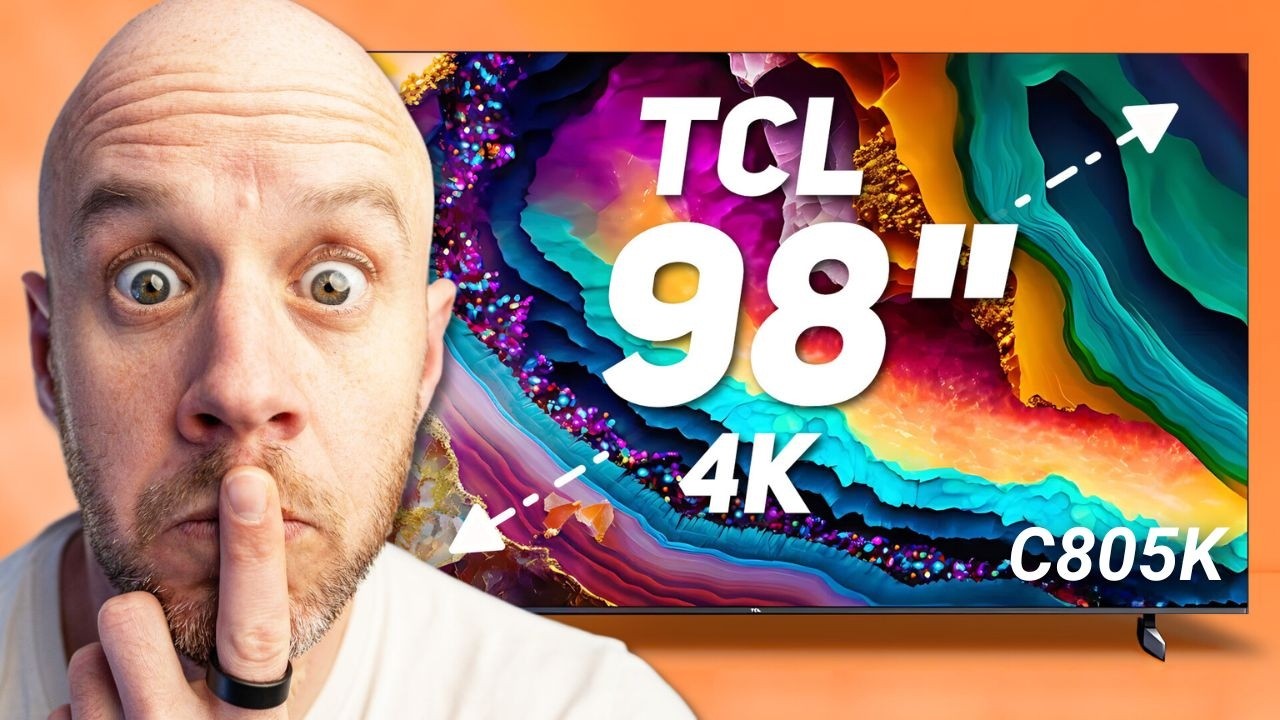 THE BIGGEST TV I'VE USED! TCL&nbsp;98'' C805K review