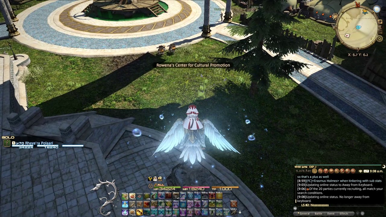 Double jump onto Idyllshire rock