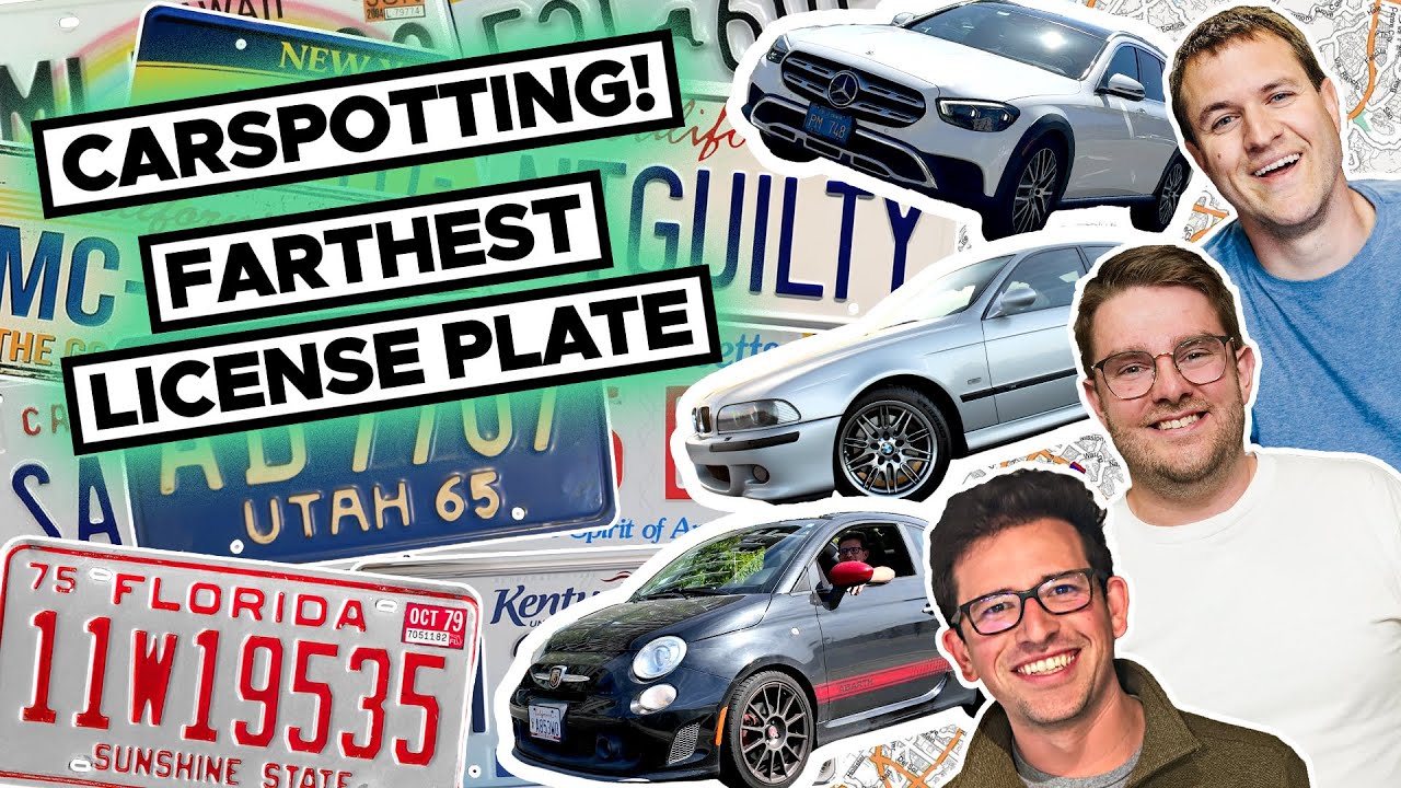 Carspotting! The License Plate Game!