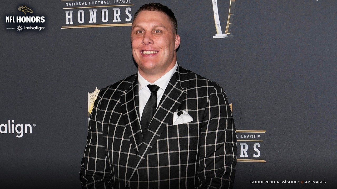 'I'm beyond grateful': Garett Bolles reflects on accomplishments at NFL Honors
