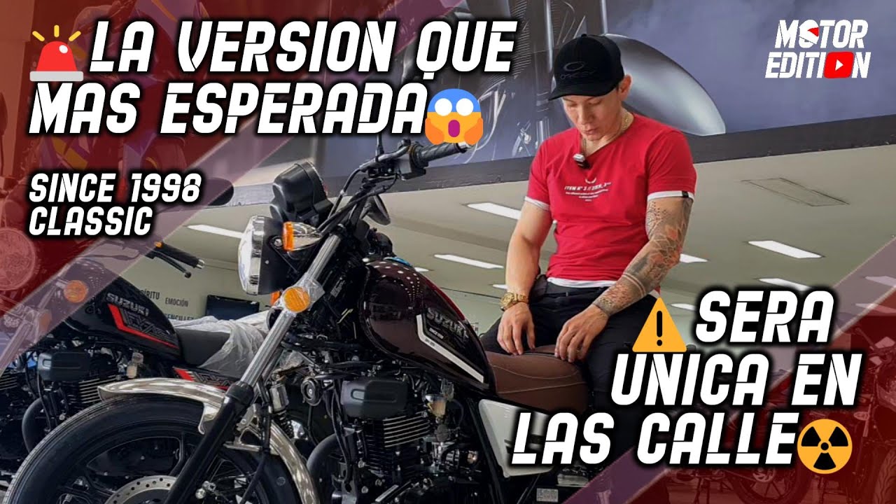 🚨 Nueva Suzuki GN 125 F CLASSIC- Esta Edicion solo se vera una vez ⚠️