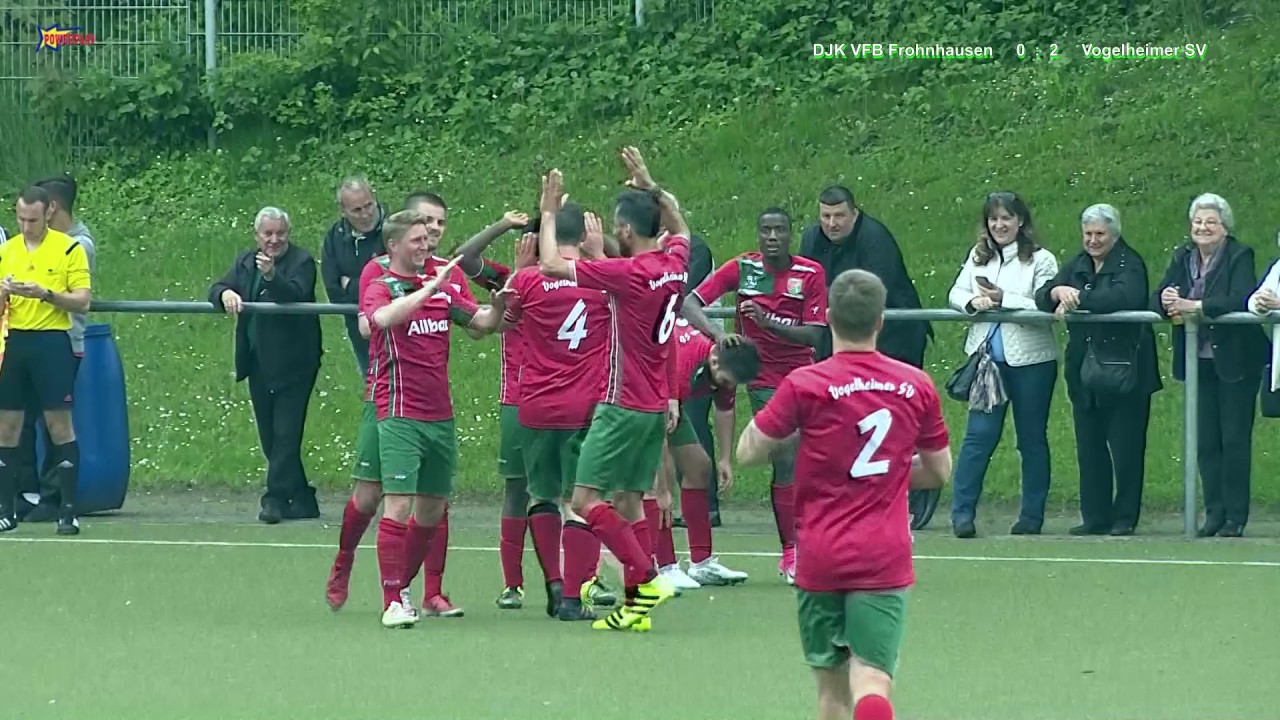 BZ Liga Gr6 SP31 DJK VFB Frohnhausen vs Vogelheimer SV mit Interviews 7 5 2017
