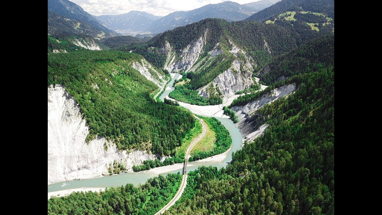 Versam-Safien - beautiful rocks and cliffs, Switzerland