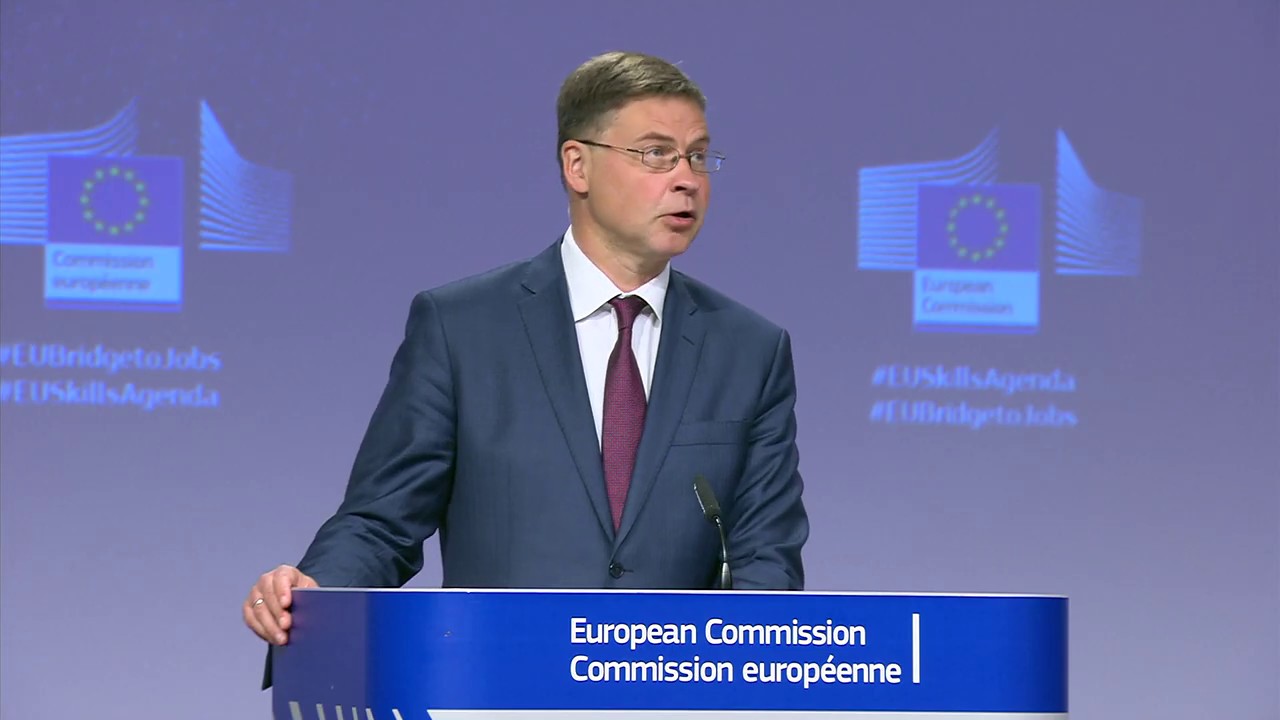 Vice-President Dombrovskis eudebates Youth Employment Support package and the European Skills Agenda