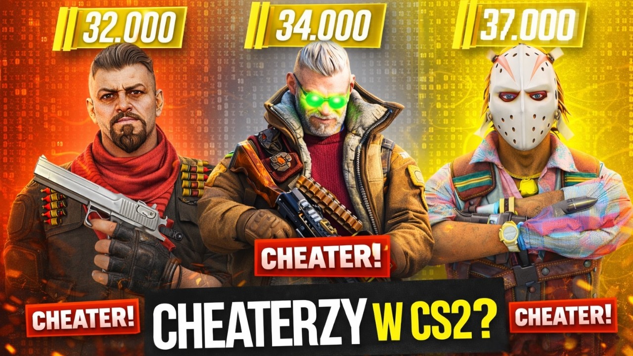 NAJLEPSI GRACZE CS2 TO CHEATERZY ??😱