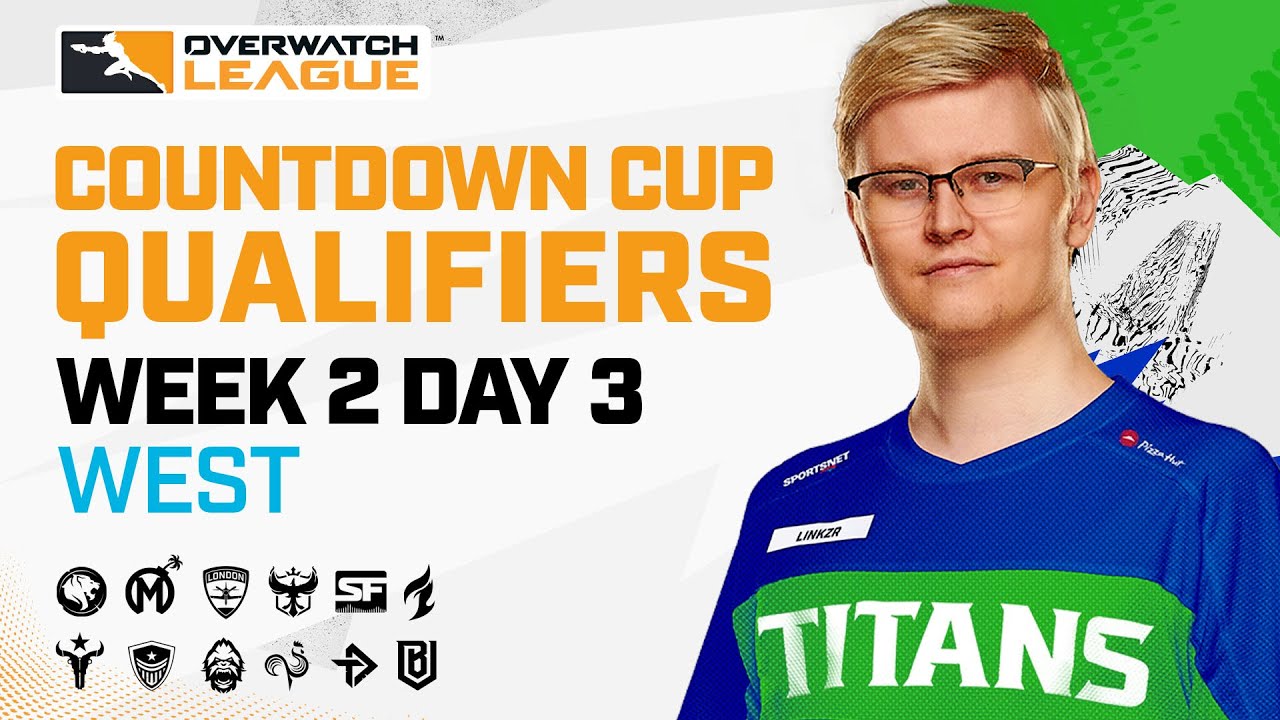Overwatch League 2021 Season | Countdown Cup Qualifiers | Week 2 Day 3 — West