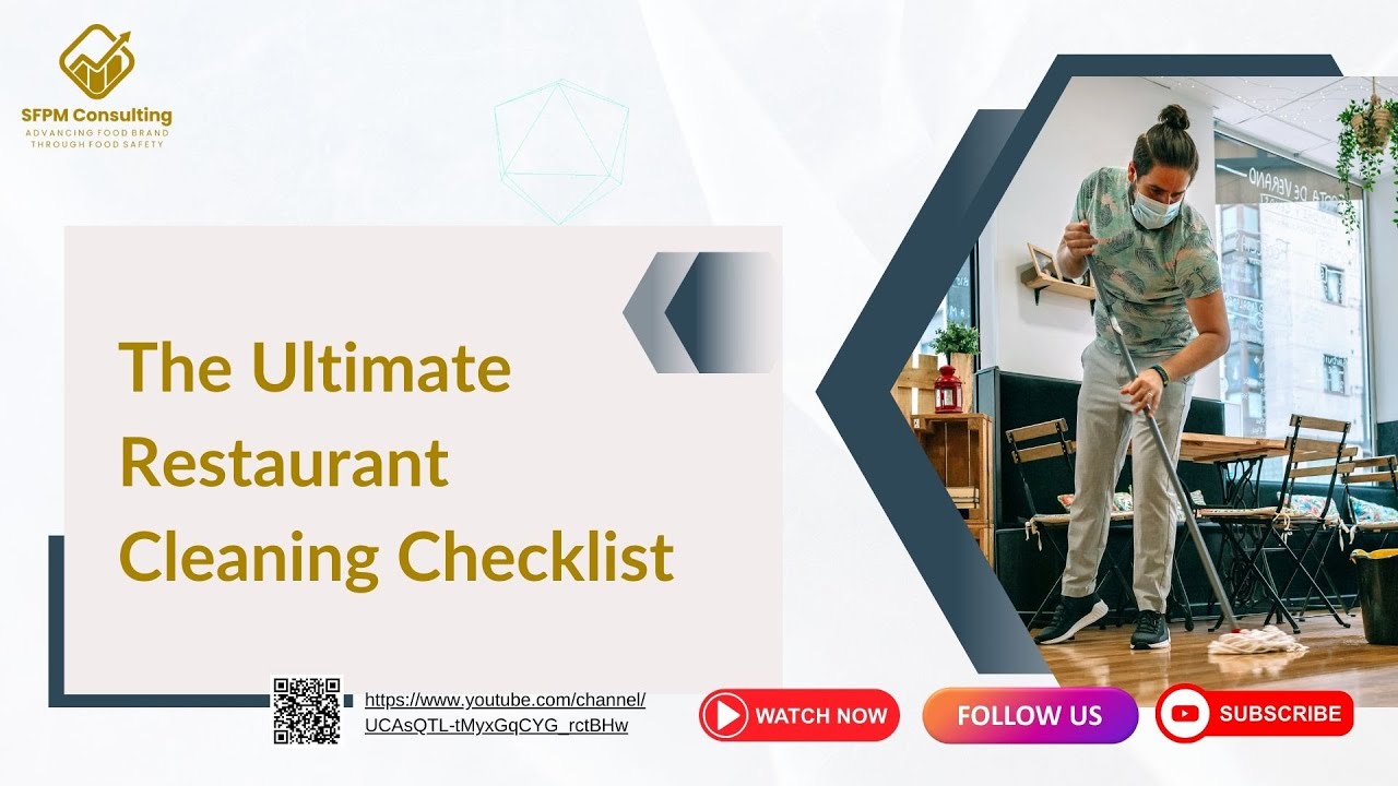 The Ultimate Restaurant Cleaning Checklist