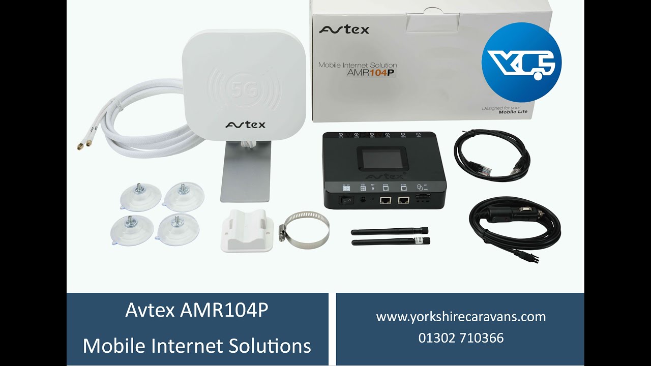 Avtex AMR104P 4G WiFi CAT 6 Mobile Internet Solution Ultrafast Dual Sim Router